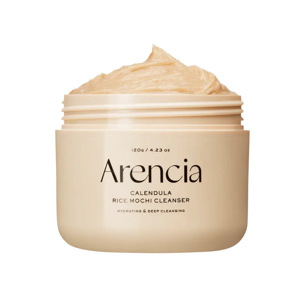 ✨ Limpiador Facial Suave con Caléndula y Arroz Calendula Rice Mochi Cleanser 120g – Arencia