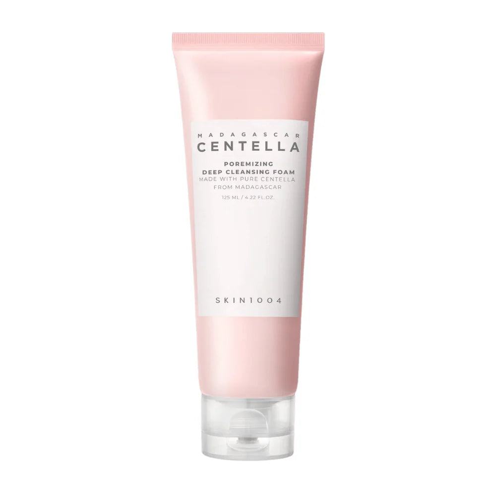 ✨ Espuma Limpiadora Profunda con Centella Asiática Madagascar Centella Poremizing Deep Cleansing Foam 125ml – Skin1004