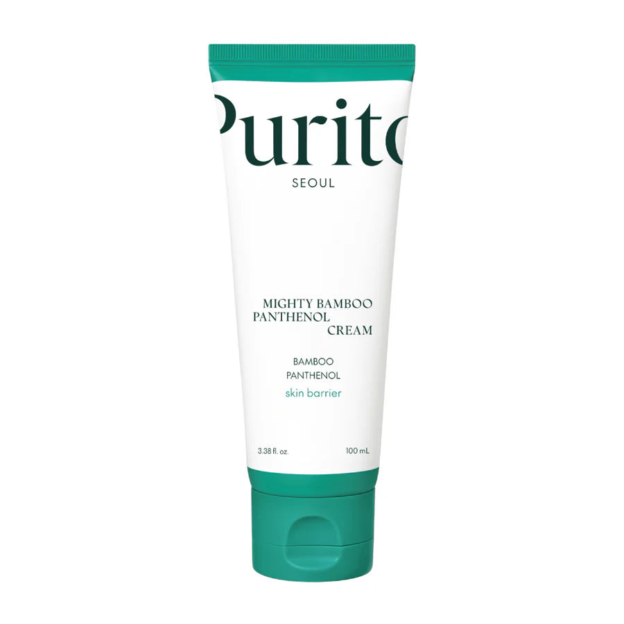 ✨ Crema Hidratante y Calmante con Bambú y Pantenol Mighty Bamboo Panthenol Cream 100ml – PURITO Seoul