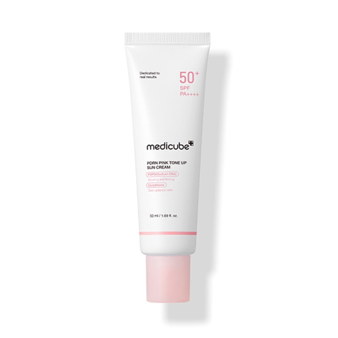 ✨ Protector Solar Iluminador con PDRN y Péptidos PDRN Pink Tone Up Sun Cream 50ml – Medicube