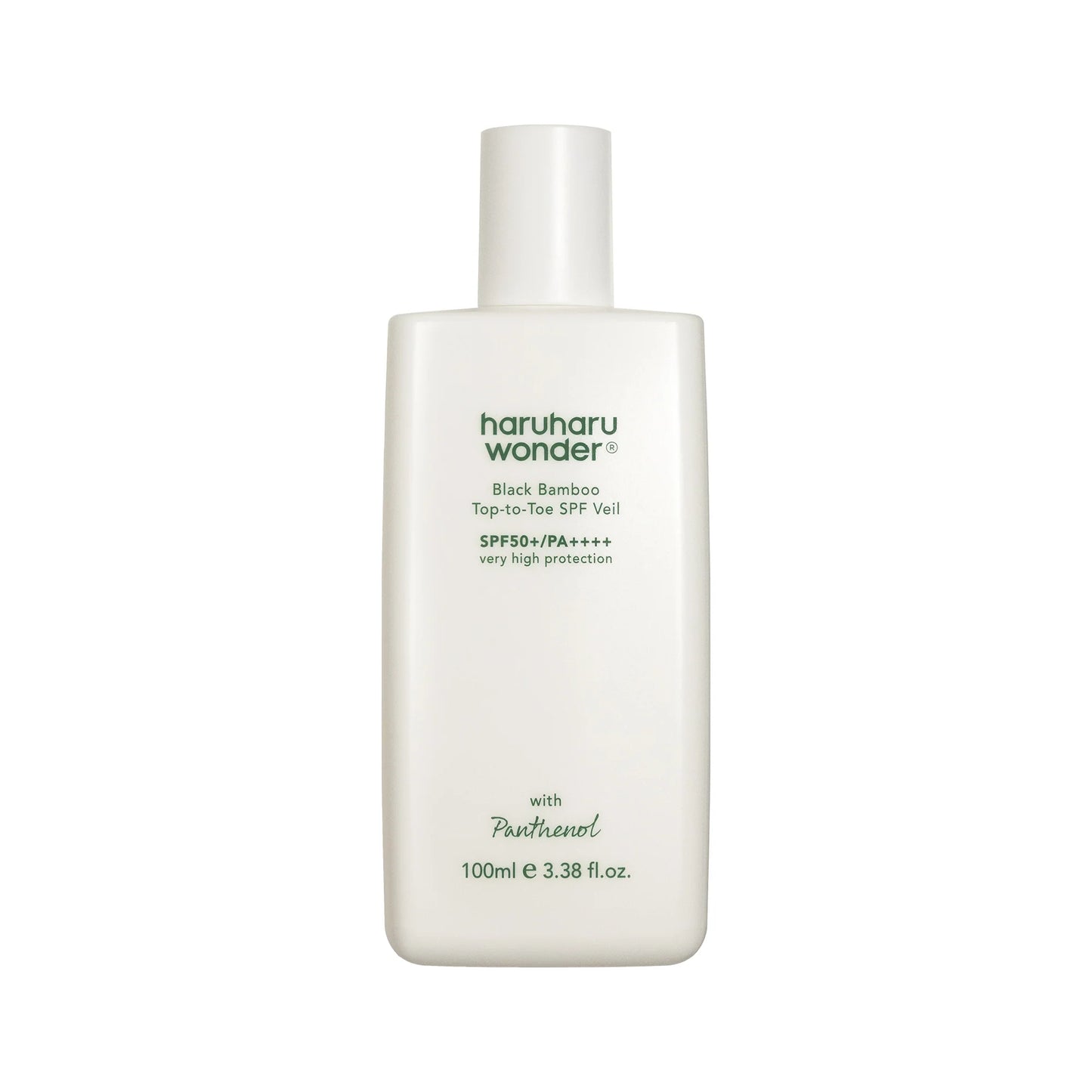 ✨ Protector Solar Corporal y Facial con Bambú Negro Black Bamboo Top-to-Toe SPF Veil SPF50+ PA++++ – Haruharu Wonder