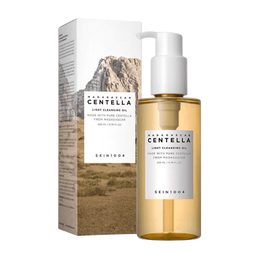 ✨ Aceite Limpiador Ligero con Centella Asiática Madagascar Centella Light Cleansing Oil 200ml – Skin1004