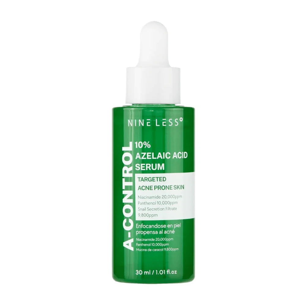 ✨ Sérum Calmante y Antimanchas con 10% Ácido Azelaico A-Control 10% Azelaic Acid Serum 30ml – Nine Less