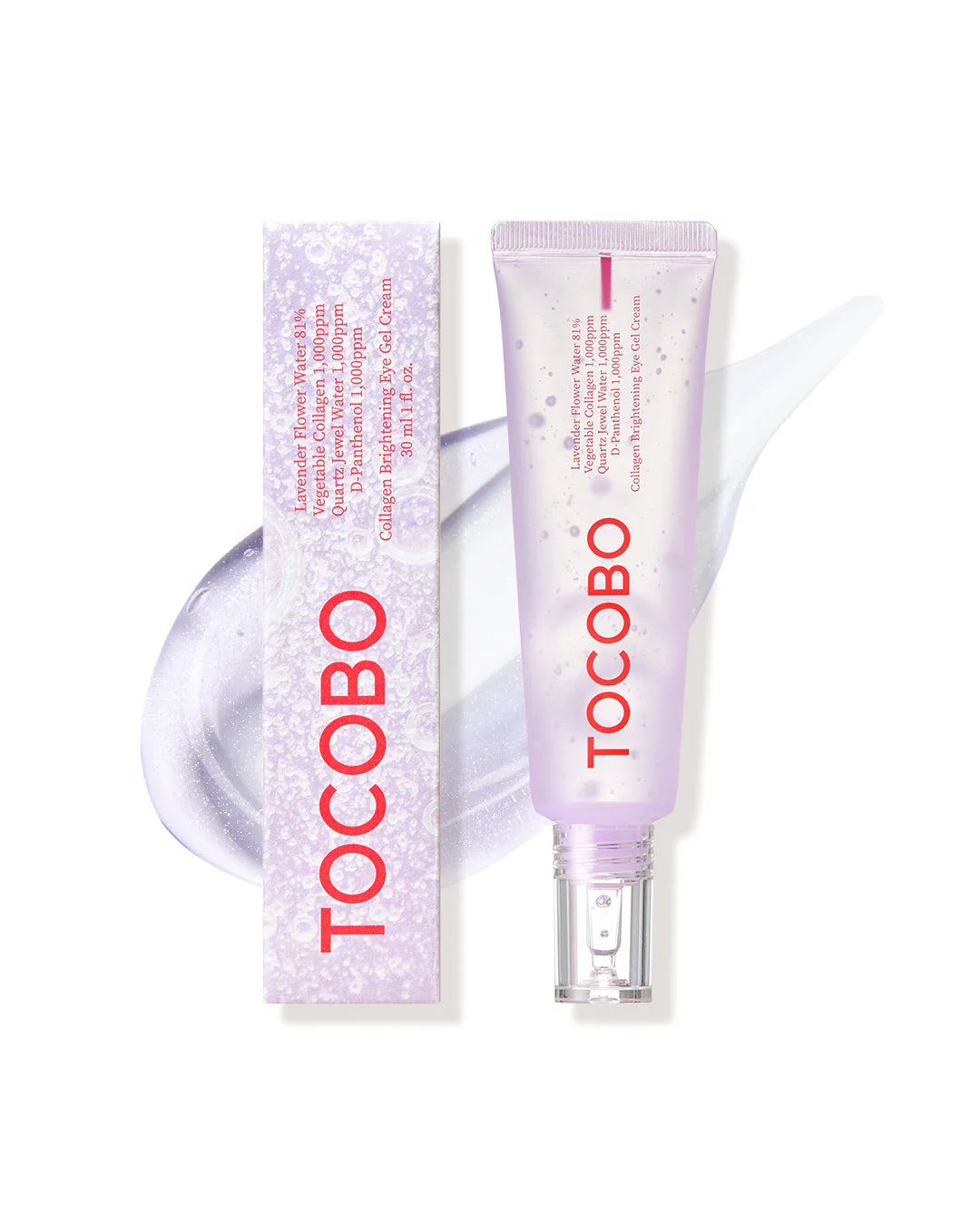 ✨ Contorno de Ojos Iluminador con Colágeno Collagen Brightening Eye Gel Cream 30ml – TOCOBO