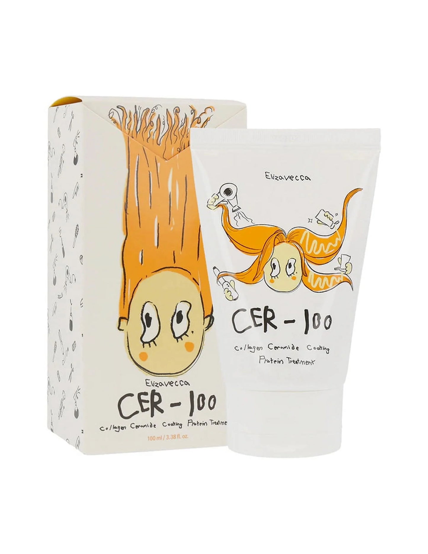 ✨ Tratamiento Capilar Reparador con Colágeno y Ceramidas Milky Piggy Collagen Ceramide Coating Protein Treatment 100ml – Elizavecca