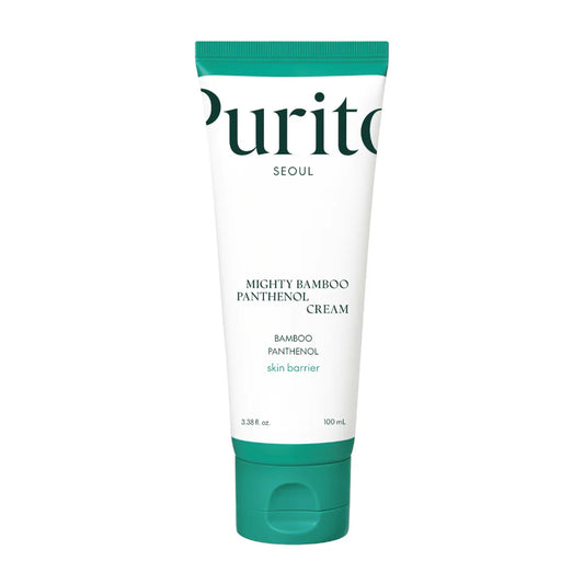 ✨ Crema Hidratante y Calmante con Bambú y Pantenol Mighty Bamboo Panthenol Cream 100ml – PURITO Seoul