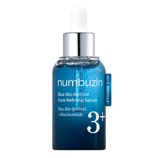 ✨ Sérum Reafirmante y Refinador de Poros con Retinol Azul No.3 Blue Bio-Retinol Pore Refining Serum 30ml – Numbuzin