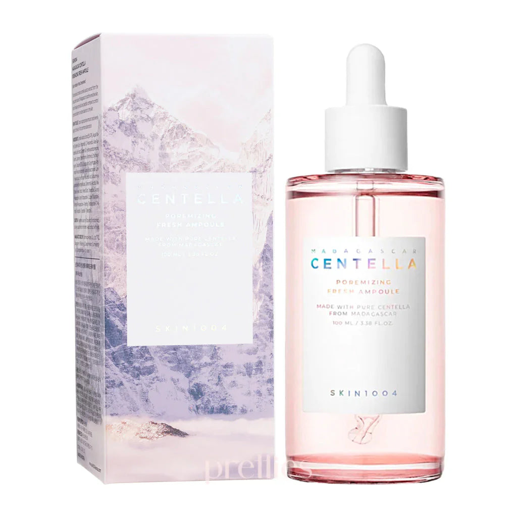 ✨ Ampolla Refrescante Purificante para Poros con Centella Asiática Madagascar Centella Poremizing Fresh Ampoule 100ml – Skin1004