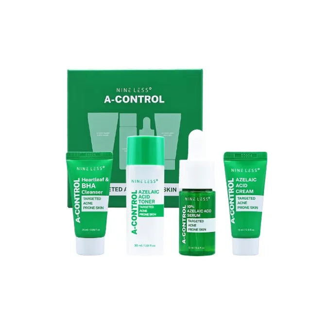 ✨ Kit Mini de Cuidado para Piel Propensa a Imperfecciones A-Control Mini Kit – Nine Less